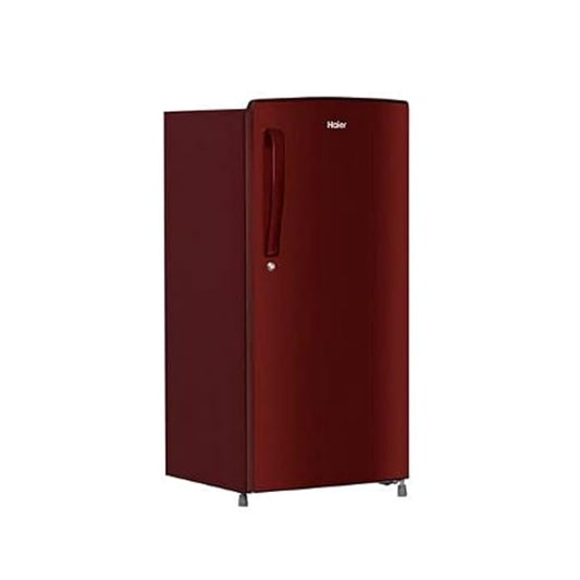 Haier 175 L 2 Star Direct Cool Single Door Refrigerator (HRD-1962BBR ,Burgundy Red)