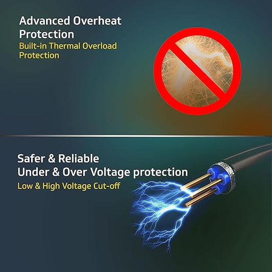 V-Guard VGSD 100 for Refrigerator Upto 600 Litre Voltage Stabilizer (Grey)-VGSD100