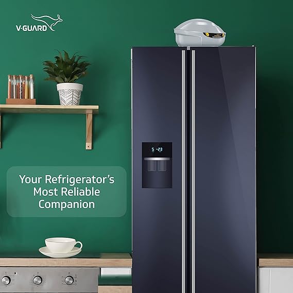 V-Guard VGSD 100 for Refrigerator Upto 600 Litre Voltage Stabilizer (Grey)-VGSD100