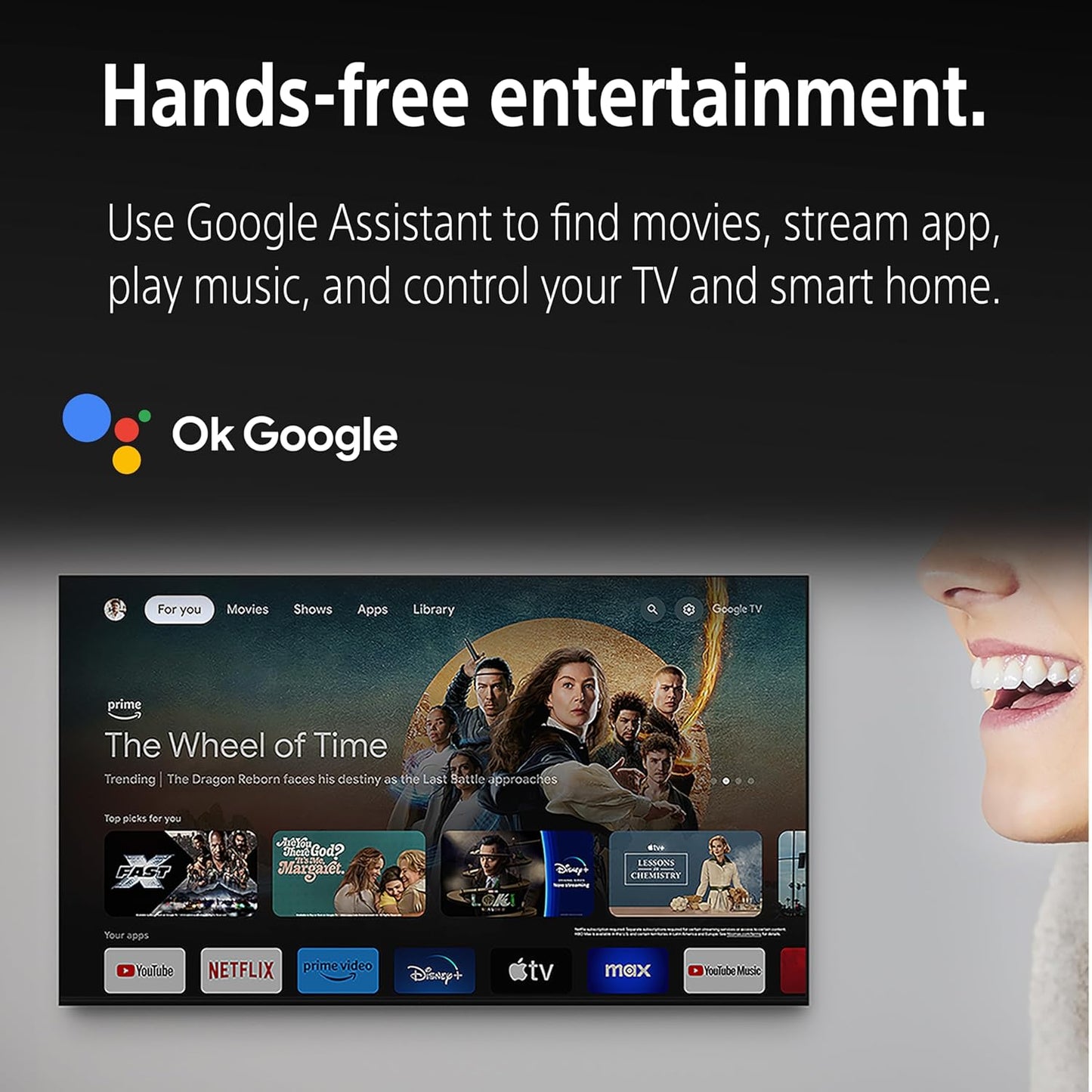 Sony BRAVIA 3 65 Inch (165.1 cm) Ultra HD 4K Smart TV | 4K HDR Processor X1 | Dolby Vision & Atmos | HDMI 2.1 with VRR | Eco Remote | Built-in Mic | Perfect for Home, Entertainment, and Gaming-65S30