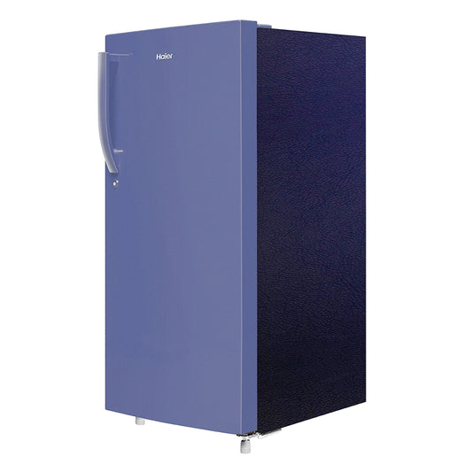 Haier 190 L, 2 Star, Radish Blue Finish Direct Cool Single Door Refrigerator HRD-2102BRB ( Radish Blue)