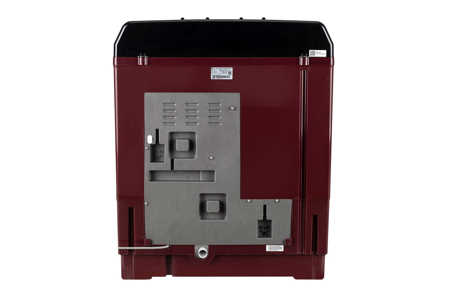 LG 8.5KG Semi Automatic Washing Machine, Roller Jet Pulsator + Soak, Wine-P8535SDAZ