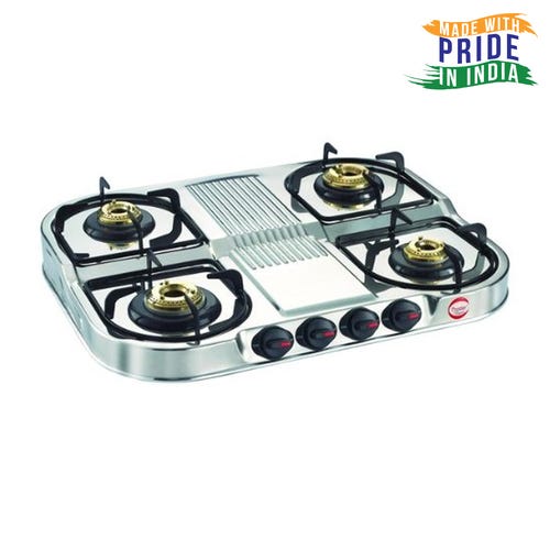 Prestige Royale Plus Duplex Gas Stove 4 burners-40257