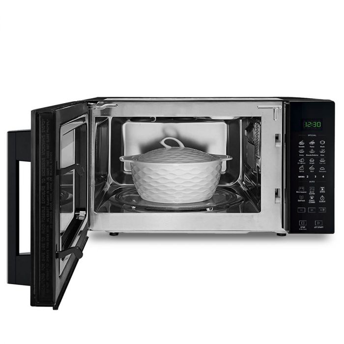 Whirlpool 20L Convection Microwave Oven with Smart Fry & 118 IntelliCook Menus (Black,Zero Oil Cooking, Stainless Steel Cavity, Feather Touch Control)- 50051