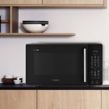 Whirlpool 20L Convection Microwave Oven with Smart Fry & 118 IntelliCook Menus (Black,Zero Oil Cooking, Stainless Steel Cavity, Feather Touch Control)- 50051