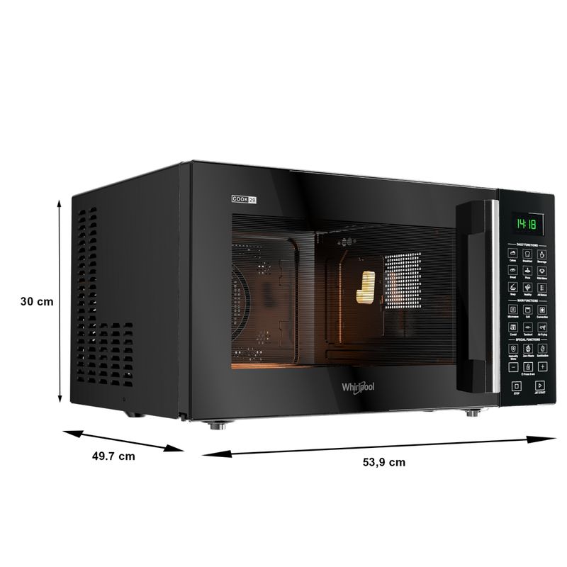 Whirlpool Magicook Pro 29L Convection Microwave (Air-Fryer with Baking Plate)-50056