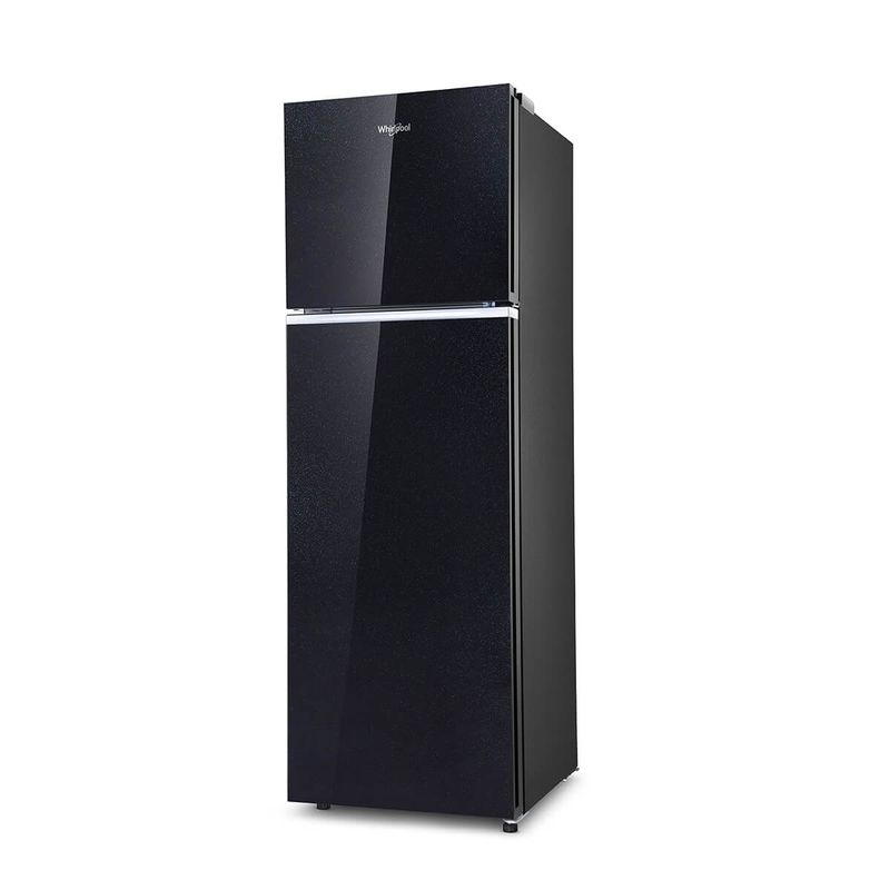 Whirlpool Neofresh 235L 2 Star Glass Finish Frost Free Double-Door Refrigerator (Wine Peony, 2026)| Freestanding Double Door Fridge | Side Pocket Handle | 22328