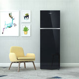 Whirlpool Neofresh 235L 2 Star Glass Finish Frost Free Double-Door Refrigerator (Wine Peony, 2026)| Freestanding Double Door Fridge | Side Pocket Handle | 22328
