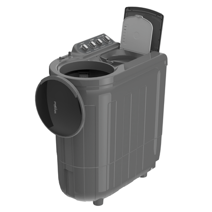 Whirlpool 7.5 Kg 5 Star Ace Supreme Semi-Automatic Top Loading Washing Machine (ACE 7.5 SUPREME, Grey Dazzle, Fast Drying)-30273