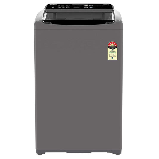 Whirlpool 7.5 Kg 5 Star Fully-Automatic Top Loading Washing Machine (WHITEMAGIC ELITE 7.5, Grey, Hard Water Wash) -31370