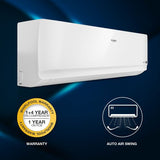 Whirlpool 1.5 Ton 3 Star Fixed Speed Split AC (Copper Condenser, R32 Refrigerant, White) - 5150W Cooling Power with 6th Sense Technology, Hidden Display, and Stabilizer Free Operation-41489