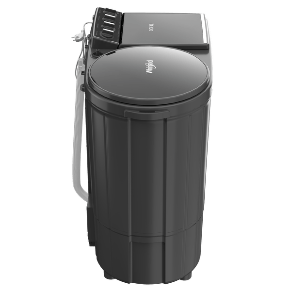 Whirlpool 12 Kg 5 Star Semi-Automatic Washing Machine with Hard Water Wash & 3D Turbo Impeller (Graphite Grey)-30349