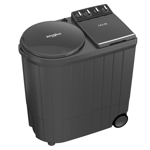 Whirlpool 12 Kg 5 Star Semi-Automatic Washing Machine with Hard Water Wash & 3D Turbo Impeller (Graphite Grey)-30349