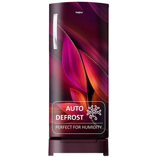 Whirlpool 236L 5 Star Single Door Refrigerator | IntelliSense Inverter | Auto Defrost | Wine Breeze | Base Drawer | Up to 15 Days Freshness- 73154