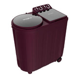 Whirlpool 8.5 Kg 5 Star Semi-Automatic Washing Machine with Turbo Dry Technology & Rat Mesh (Wine Dazzle, 30351)
