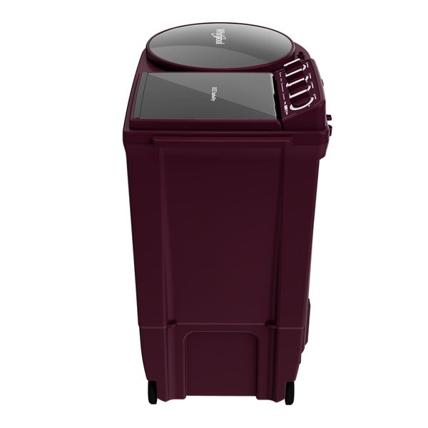 Whirlpool 8.5 Kg 5 Star Semi-Automatic Washing Machine with Turbo Dry Technology & Rat Mesh (Wine Dazzle, 30351)