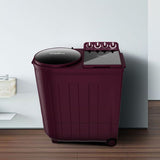 Whirlpool 8.5 Kg 5 Star Semi-Automatic Washing Machine with Turbo Dry Technology & Rat Mesh (Wine Dazzle, 30351)
