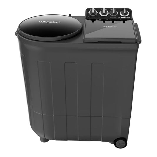 Whirlpool 8.5 Kg 5 Star Semi-Automatic Washing Machine with Turbo Dry Technology & Rat Mesh (Grey, 30352)