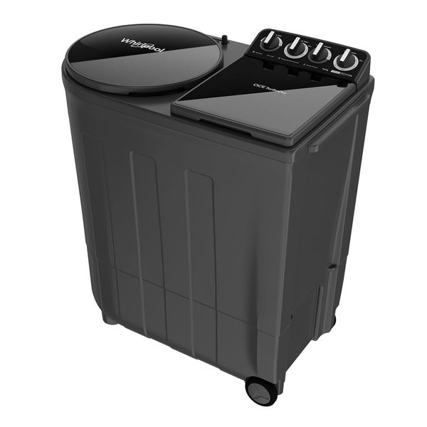 Whirlpool 8.5 Kg 5 Star Semi-Automatic Washing Machine with Turbo Dry Technology & Rat Mesh (Grey, 30352)