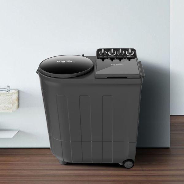 Whirlpool 8.5 Kg 5 Star Semi-Automatic Washing Machine with Turbo Dry Technology & Rat Mesh (Grey, 30352)