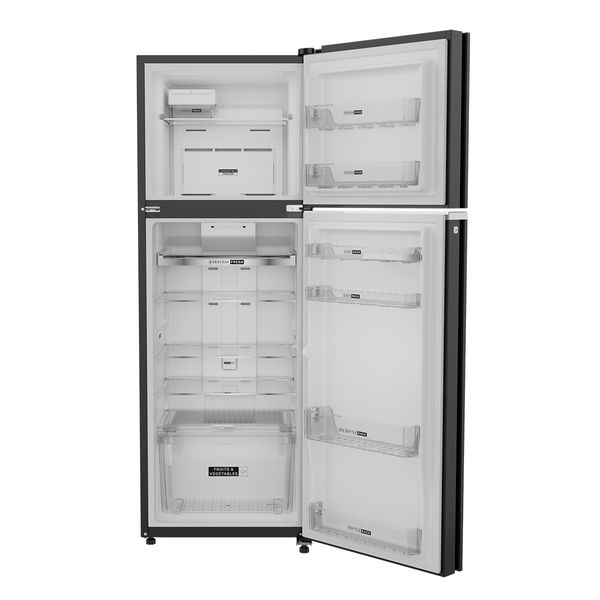 Whirlpool 235L, 2 Star Frost-Free Double Door Refrigerator with 6th Sense DeepFreeze Technology, Auto-Connect to Home Inverter, and Toughened Glass Shelves - Swarna Emerald (22222)