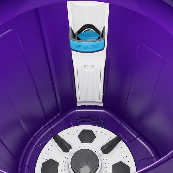 Whirlpool Purple Dazzle 8.5 Kg, Top Load Semi-Automatic Washing Machine with 3 Wash Programs & Rat Mesh-30350