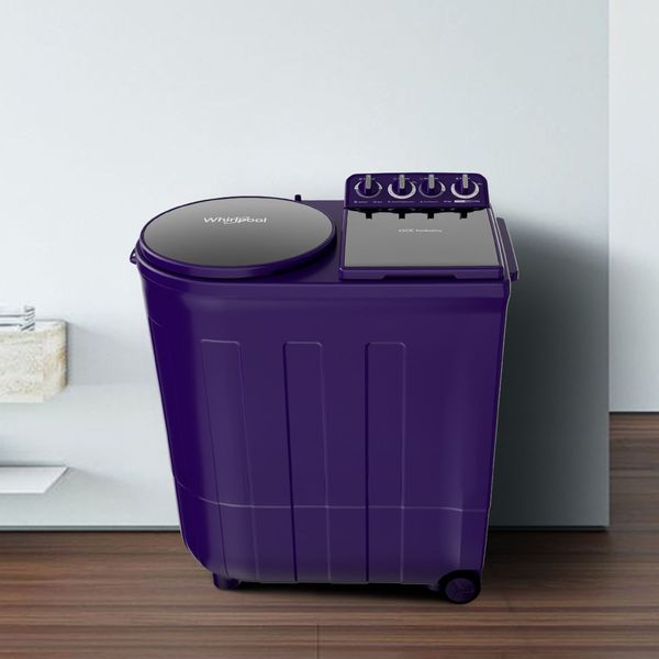 Whirlpool Purple Dazzle 8.5 Kg, Top Load Semi-Automatic Washing Machine with 3 Wash Programs & Rat Mesh-30350