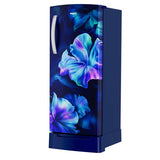 Whirlpool 192 L 5-Star Direct Cool Single Door Refrigerator with Intellisense Inverter Technology, Base Drawer, and MicroBlock Technology-(Sapphire Silk Blue, 73688)