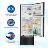 Whirlpool Protton NXT 237L 2-Star Triple Door Refrigerator with 6th Sense Active Fresh Technology (22356)