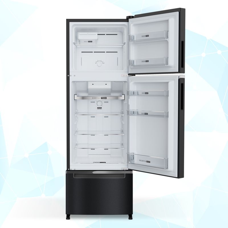 Whirlpool Protton NXT 237L 2-Star Triple Door Refrigerator with 6th Sense Active Fresh Technology (22356)