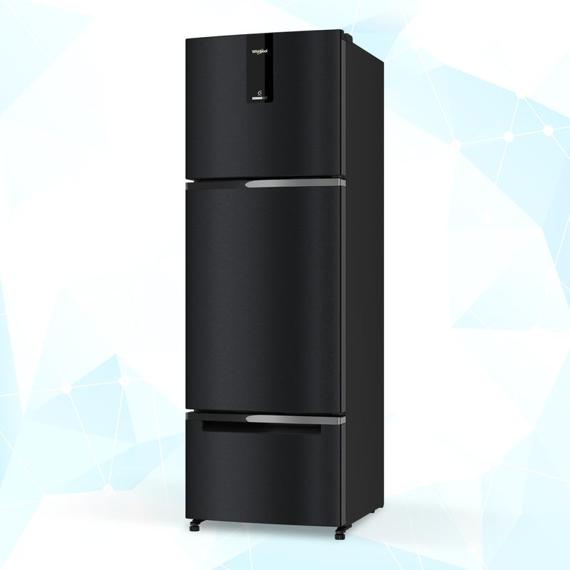 Whirlpool Protton NXT 237L 2-Star Triple Door Refrigerator with 6th Sense Active Fresh Technology (22356)