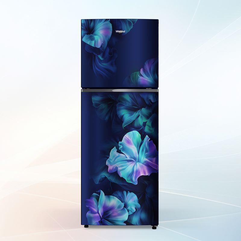 Whirlpool Neofresh 235L 2 Star Frost Free Double-Door Refrigerator | Sapphire Silk Premium Finish | Advanced Auto-Defrost Cooling Technology | High-Efficiency Reciprocating Compressor | 22321