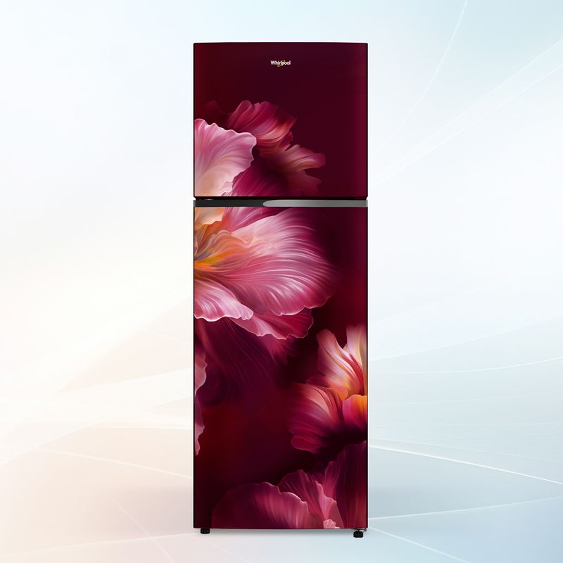 Whirlpool Neofresh 235 L 2 Star Frost-Free Double Door Refrigerator (Wine Velvet, Large Vegetable Crisper, Energy Efficient Cooling). 22318