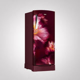 Whirlpool Icemagic Pro Plus 236L 3 Star Single Door Refrigerator with Base Drawer - Velvet-Y (Model: 73757, Wine)