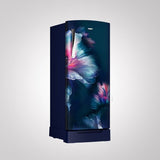 Whirlpool 236 L 5-Star Direct Cool Single Door Refrigerator with Intellisense Inverter, Auto Defrost, Base Drawer, and 4-in-1 Cooling Modes-(Blue Velvet, 73760)
