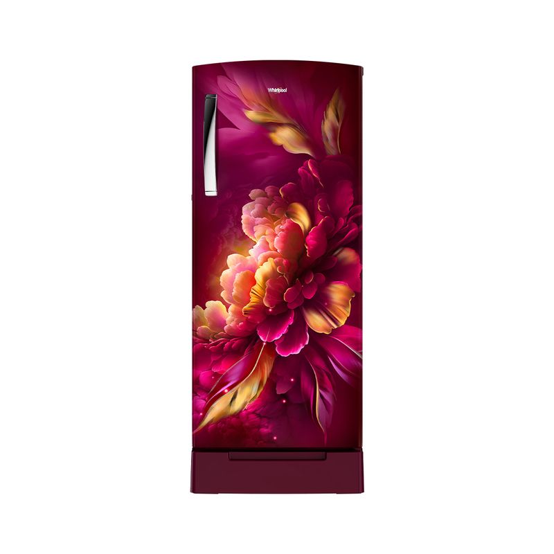 Whirlpool Icemagic Pro 207L 3 Star Single Door Refrigerator with Base Drawer - Infinity-Y | Up to 7 Days Garden Freshness | 12 Hours Milk Preservation. (Model: 73734)