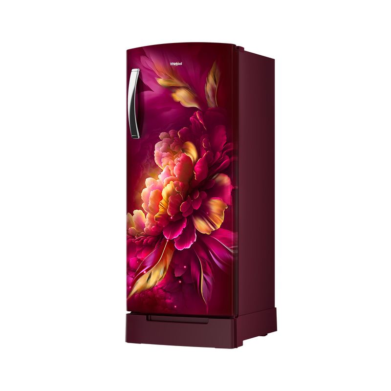 Whirlpool Icemagic Pro 207L 3 Star Single Door Refrigerator with Base Drawer - Infinity-Y | Up to 7 Days Garden Freshness | 12 Hours Milk Preservation. (Model: 73734)