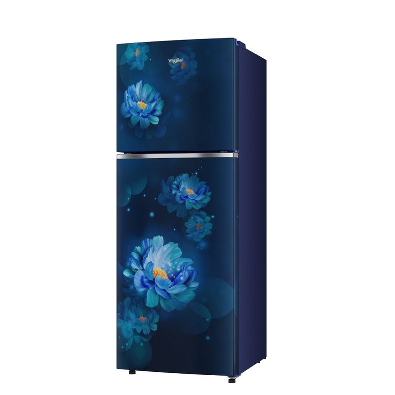 Whirlpool Neofresh 235L 2 Star Frost Free Double-Door Refrigerator (Wine Peony) | Freestanding Double Door Fridge | Side Pocket Handle-22323