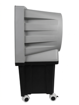 Novamax Titan 25L Personal Air Cooler | 1200 m3/h Air Delivery, 30ft Air Throw, 9-Inch Fan, 4-Way Cooling with Motorized Vertical Louvers, Inverter Compatible, Mosquito Free Design, Garden Hose Connection