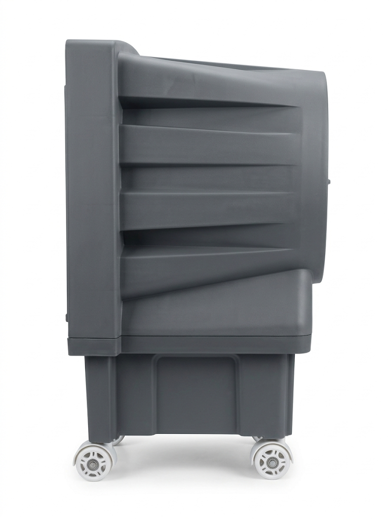 Novamax Titan 15L Personal Air Cooler | 1200 m3/h Air Delivery, 30ft Air Throw, 9-Inch Fan, 4-Way Cooling with Motorized Vertical Louvers, Inverter Compatible, Mosquito Free Design, Garden Hose Connection