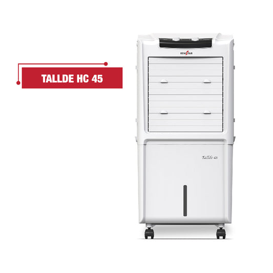 Kenstar 45 L Room/Personal Air Cooler  (White with Black Control Panel, TallDe HC 45)