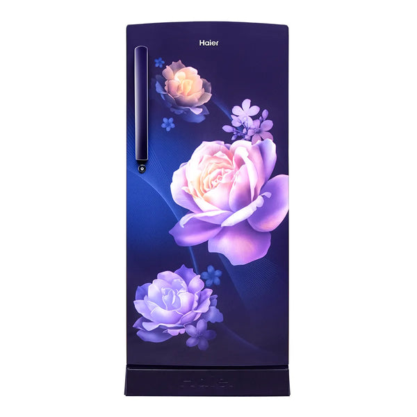 Haier 190 L, 2 Star, Marine Noisettes Finish Direct Cool Single Door Refrigerator with Base Drawer - HRD-2102PMN-P (Marine Noisettes)