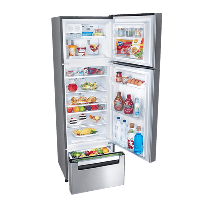 Whirlpool 215 L Frost Free Triple Door Refrigerator with 6th Sense ActiveFresh Technology, Reciprocatory Compressor, and Dedicated Fruit/Vegetable Zone (Alpha Steel)-20807