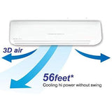 Mitsubishi Heavy 1.6 Ton 3 Star Fixed Speed Split AC (Copper Condenser, R-410a Refrigerant, White) - Powerful 5925W Cooling with Jet Air Flow & Anti-Bacterial Filter for Rooms up to 150 Sq. Ft-SRK20CSS-S6