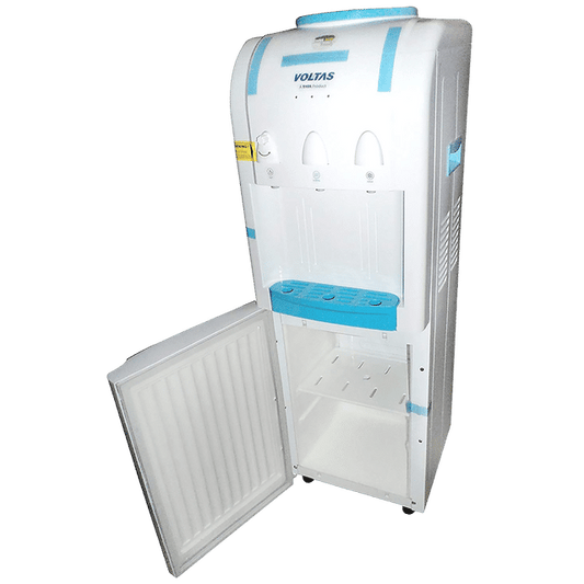 VOLTAS Minimagic Pure R Hot, Cold & Normal Top Load Water Dispenser with Cooling Cabinet (White)-6210397