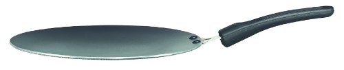 Prestige Aluminium Omega Select Plus Non-Stick Concave Tawa, 28 cm, Black- 30713