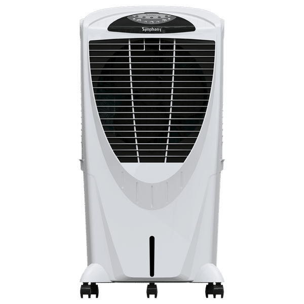 Symphony Winter 80XLi + Desert Air Cooler For Home with 4-Side Honeycomb Pads, Powerful +Air Fan, i-Pure Technology and Remote control(80L, white)