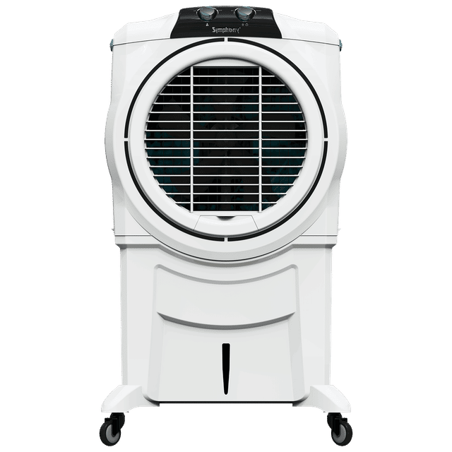 Symphony Sumo 115 XLI Desert Air Cooler with Remote For Home with Honeycomb Pads, Powerful +Air Fan, i-Pure Console and Low Power Consumption (SUMO115XL I, Grey)