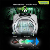 Symphony Sumo 115 XLI Desert Air Cooler with Remote For Home with Honeycomb Pads, Powerful +Air Fan, i-Pure Console and Low Power Consumption (SUMO115XL I, Grey)