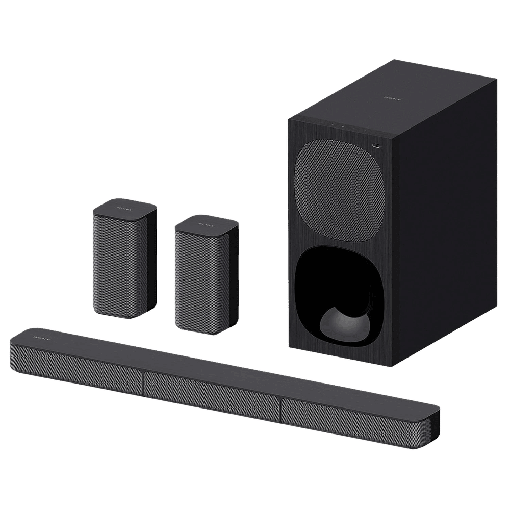 Sony 5.1 Channel Dolby Digital Soundbar home theatre system with Bluetooth Connectivity (Black)-HT-S20R